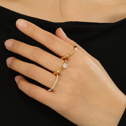 Ayamusuae™ Minimalist Gold Rings