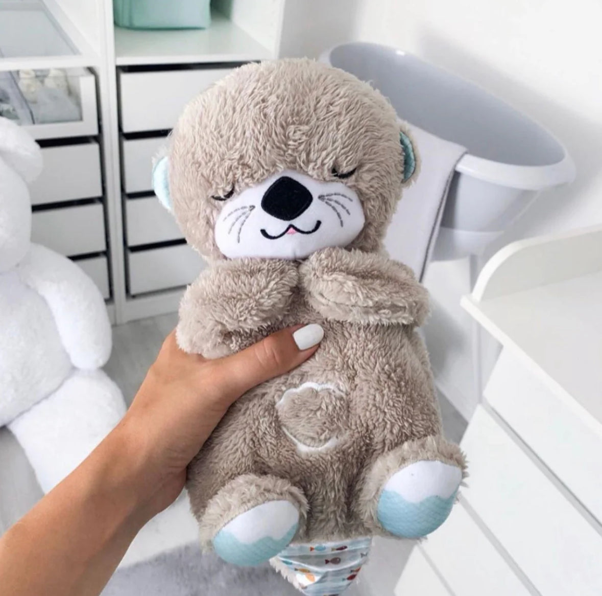 Ayamusuae™ Breathing Otter Teddy